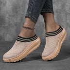 Damen Komfortable Clogs mit elastischem Einsätzen und atmungsaktivem Obermaterial