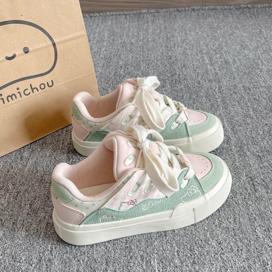Damen Sneaker mit verspieltem Tierdesign und atmungsaktivem Obermaterial