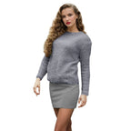 Damen Kuscheliger Strickpullover mit Rundhalsausschnitt und Pilling-Schutz R&B