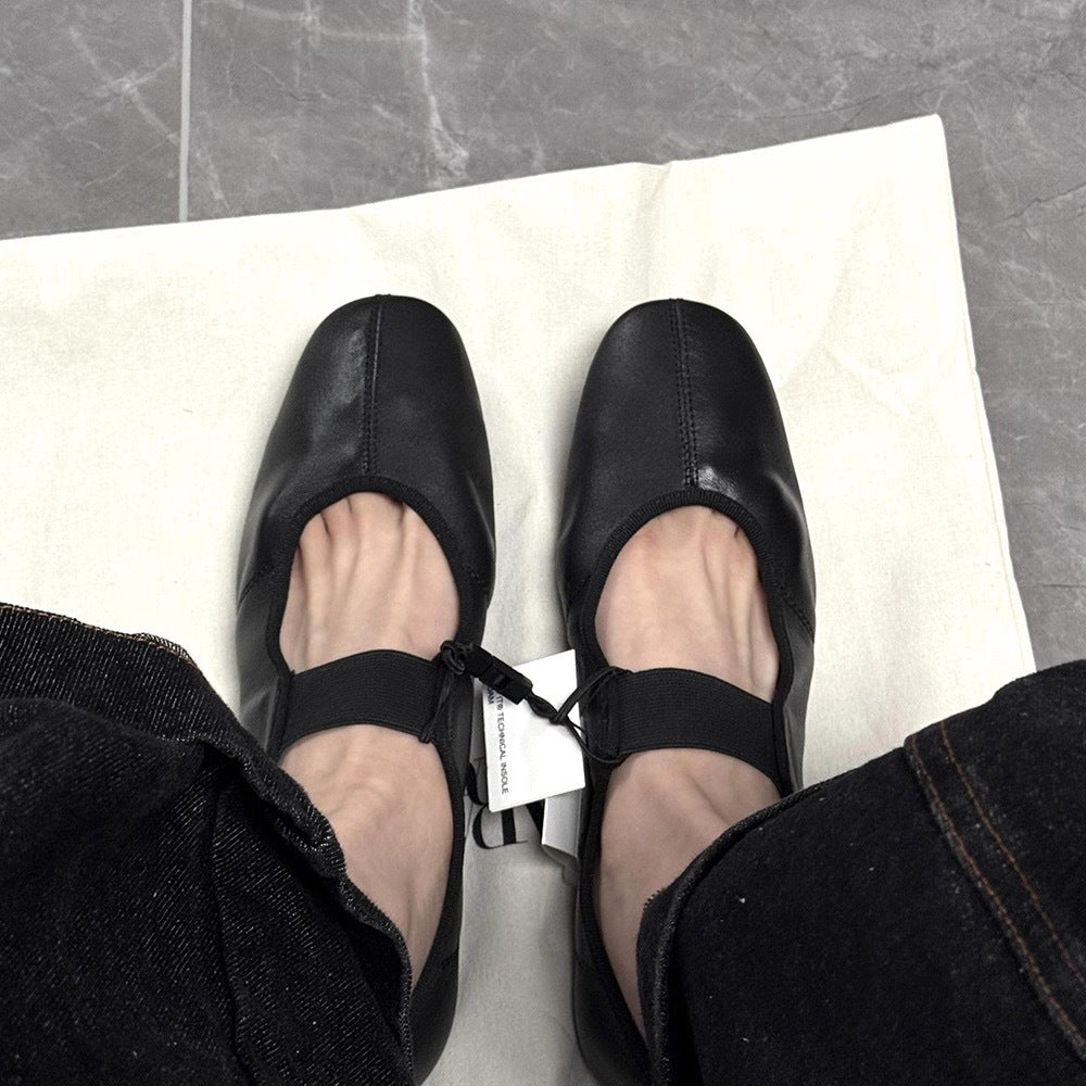 Damen Ballerinas mit flexiblem Riemendesign und komfortabler Innensohle R&B