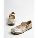 Damen Ballerina-Pumps mit modischem Riemchen und komfortablem Fußbett R&B