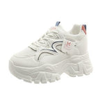 Damen Chunky Sneakers mit trendiger Sohle und atmungsaktivem Obermaterial R&B