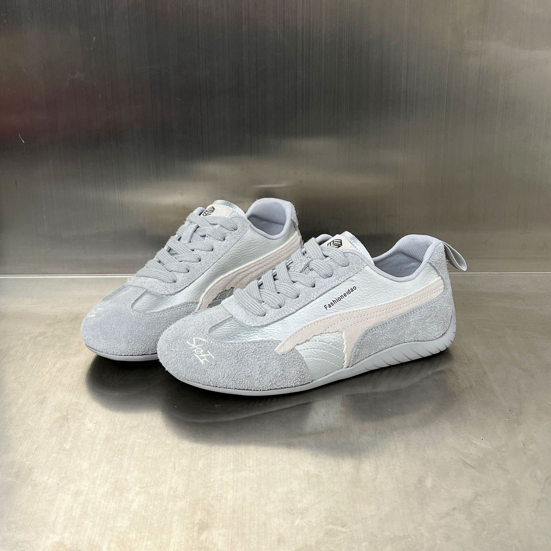 Damen Modische Sneakers mit elegantem Obermaterial und rutschfester Sohle R&B