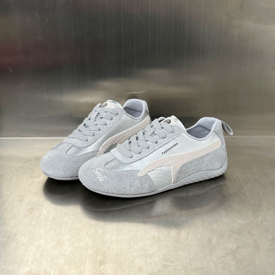 Damen Modische Sneakers mit elegantem Obermaterial und rutschfester Sohle R&B