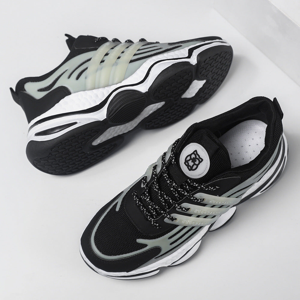 Damen Sportliche Sneakers mit atmungsaktiver Oberflächenstruktur R&B