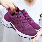 Damen Sportliche Sneaker mit luftiger Mesh-Oberfläche und Dämpfungstechnologie R&B