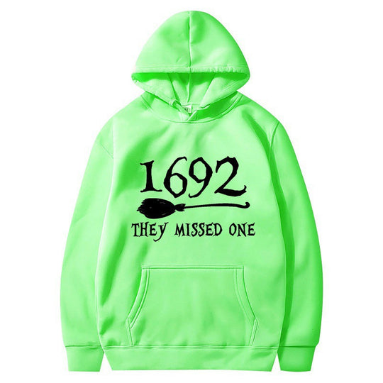 Damen Kapuzenpullover mit kreativem Halloween-Motiv und lockerer Passform R&B