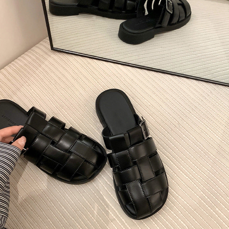 Damen Riemchen-Sandalen mit elegantem Verschluss und komfortabler Sohle R&B