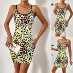 Damen Figurbetontes Minikleid mit floralem Schmetterlingsmuster R&B