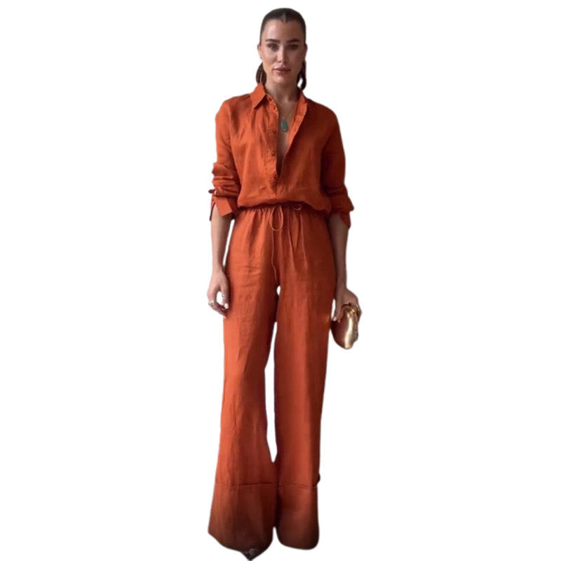 Damenlässiger Jumpsuit im eleganten Casual-Look R&B