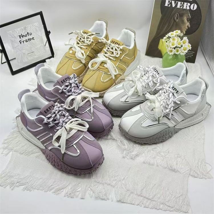 Damen Stylish Sportschuhe mit atmungsaktivem Obermaterial und dämpfender Sohle R&B