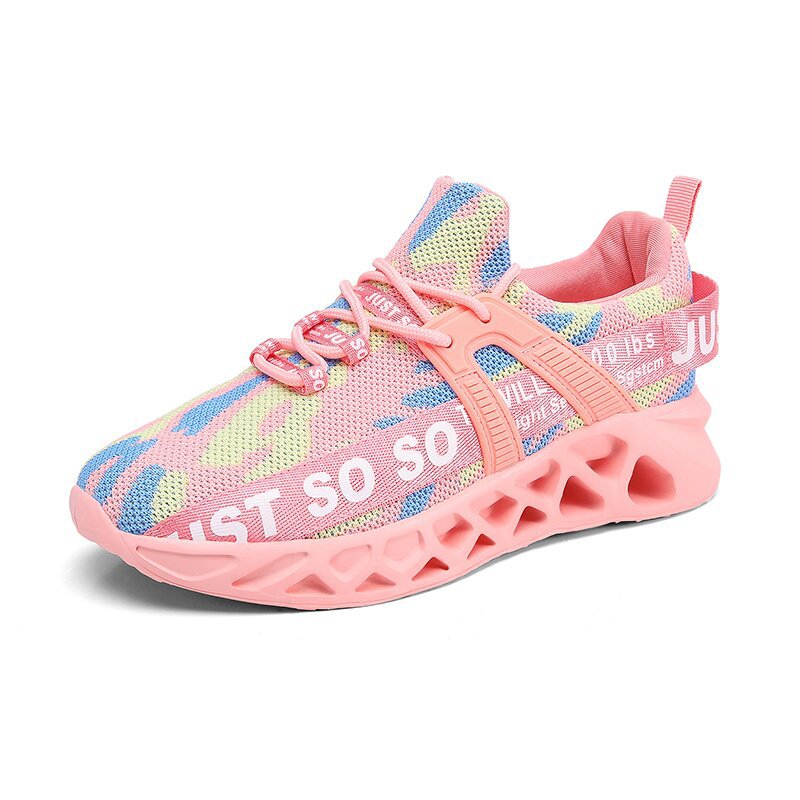 Damen Sportliche Luftpolster Sneakers mit atmungsaktivem Obermaterial R&B