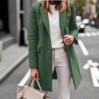 Damen Lässiger und eleganter Langmantel R&B