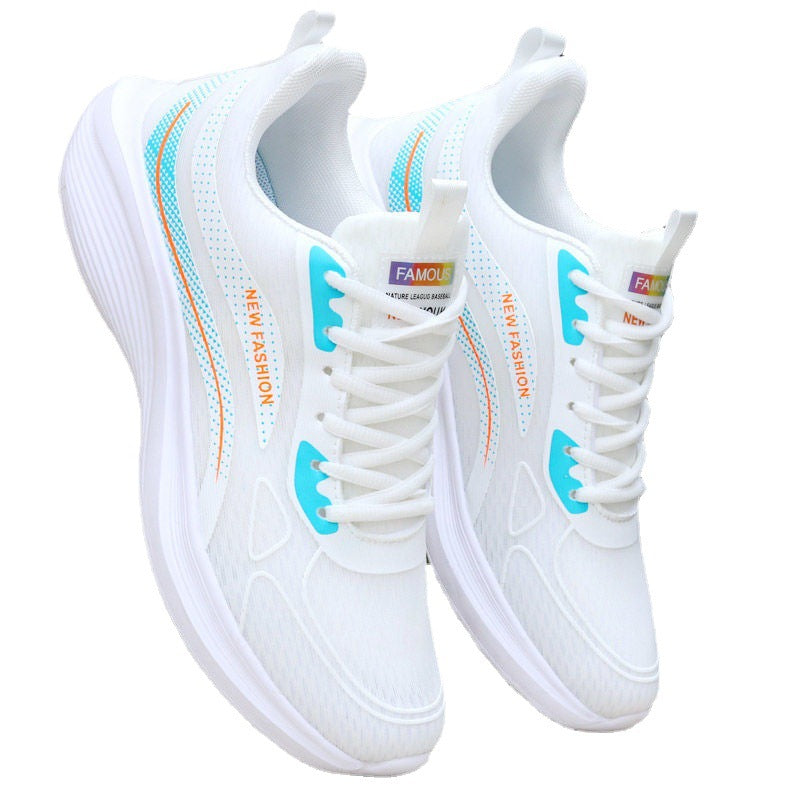 Damen Modische und atmungsaktive Sneakers mit flexiblem Sohlenkomfort R&B
