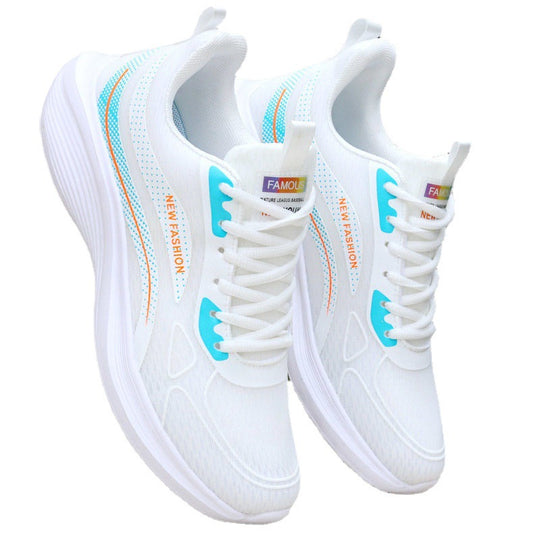 Damen Modische und atmungsaktive Sneakers mit flexiblem Sohlenkomfort R&B