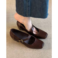 Damen Elegante und bequeme Schuhe mit T-Strap