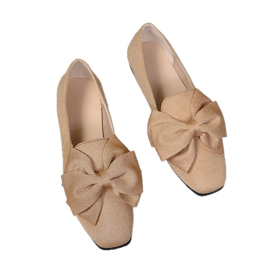 Damen Ballerinas mit modischer Schleifen-Applikation R&B