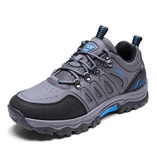 Herren Wanderschuhe mit rutschfester Profilsohle und atmungsaktivem Obermaterial R&B