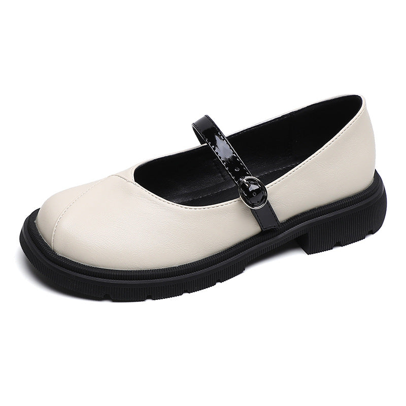 Damen Mary-Jane Ballerinas mit praktischem Riemen und stabiler Sohle R&B