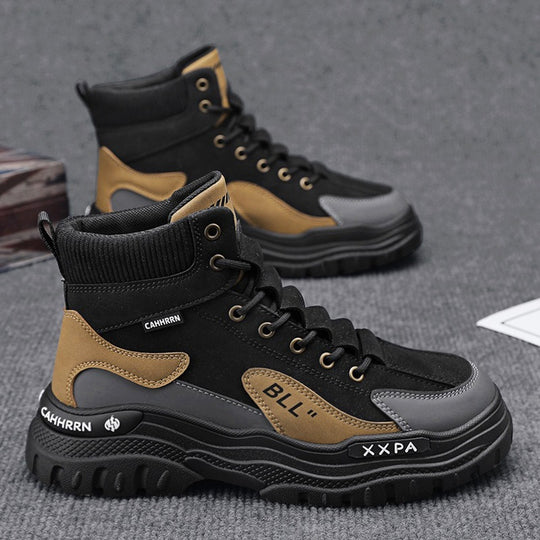 Herren robuste Outdoor Sneakers mit verstärkter Sohle R&B