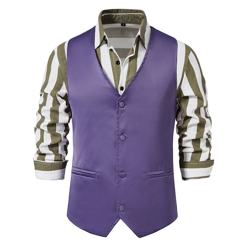 Herren elegante Weste im modernen Design