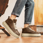 Herren modische high-top Sneakers mit weichem Innenfutter und stabiler Sohle R&B