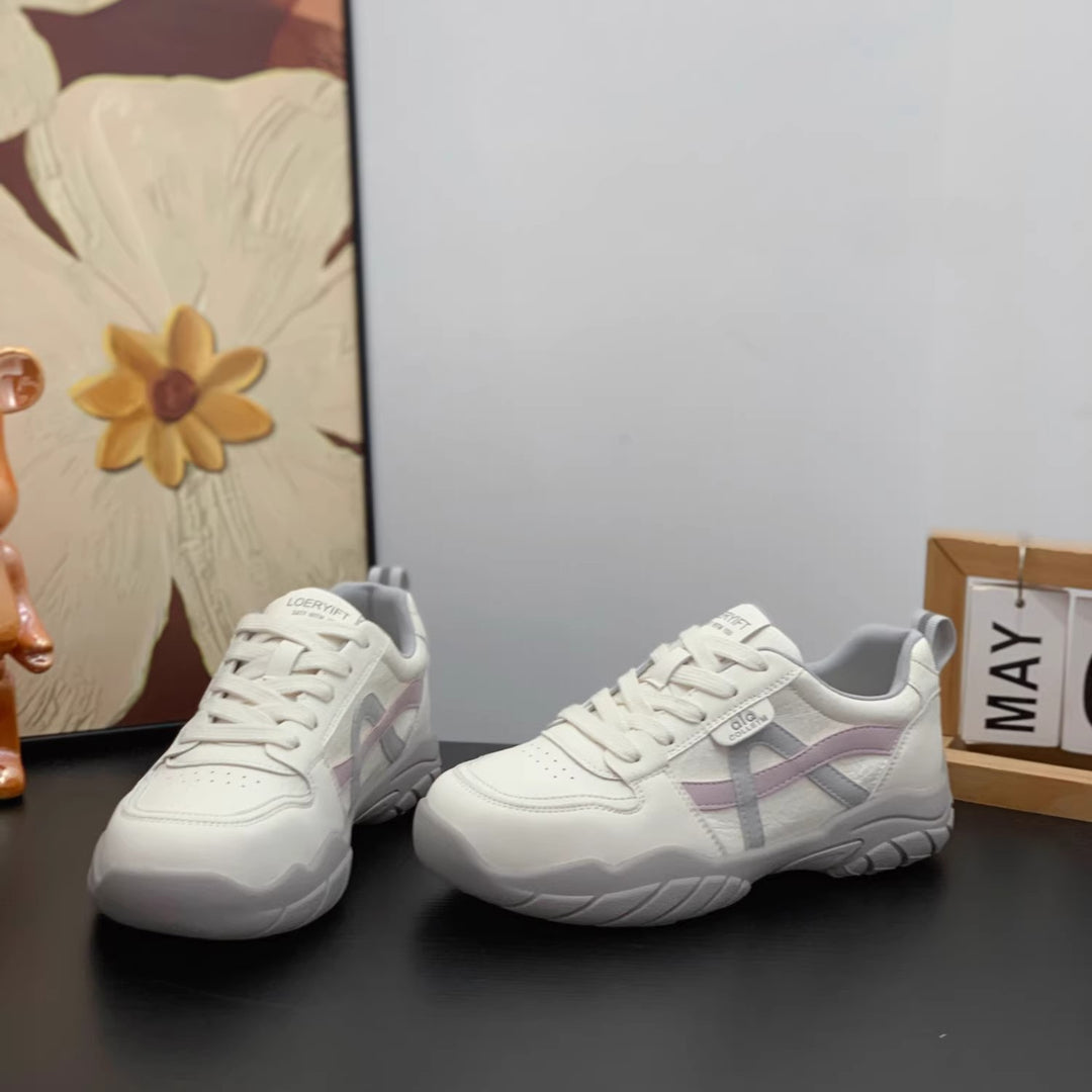 Damen Sportliche Sneakers mit atmungsaktiver Mesh-Oberfläche und rutschfester Sohle R&B
