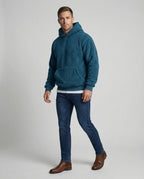 Teddy Pullover Herren weich mit praktischen Taschen