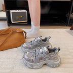 Damen Sportliche Sneaker mit atmungsaktivem Obermaterial und dämpfender Sohle R&B