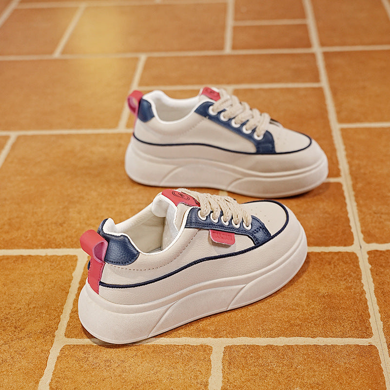 Damen Plateausneaker mit modischem Design und dämpfender Sohle R&B