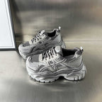 Damen Sportliche Lauf-Schuhe mit verstärkter Sohle und atmungsaktivem Mesh-R&B