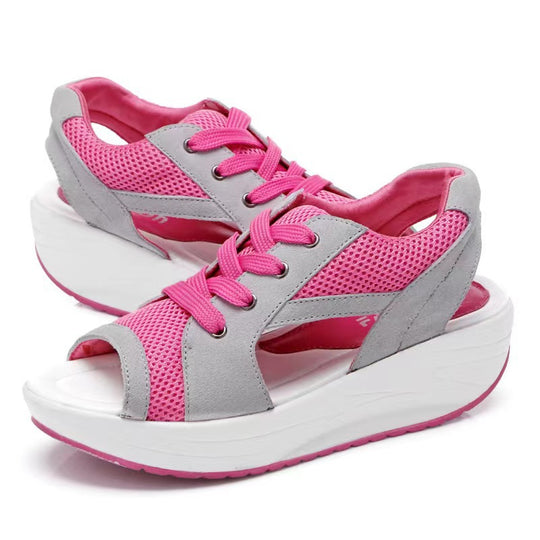 Damen Slingback Sport Sandalen R&B