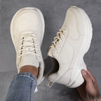 Damen Komfortable Sneaker mit warmem Innenfutter und rutschfester Sohle