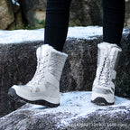 Damen Thermisch isolierte Winterstiefel mit rutschfester Profilsohle und kuscheligem Innenfutter R&B