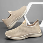 Damen Atmungsaktive Slip-On Sneakers mit elastischem Strickoberteil R&B