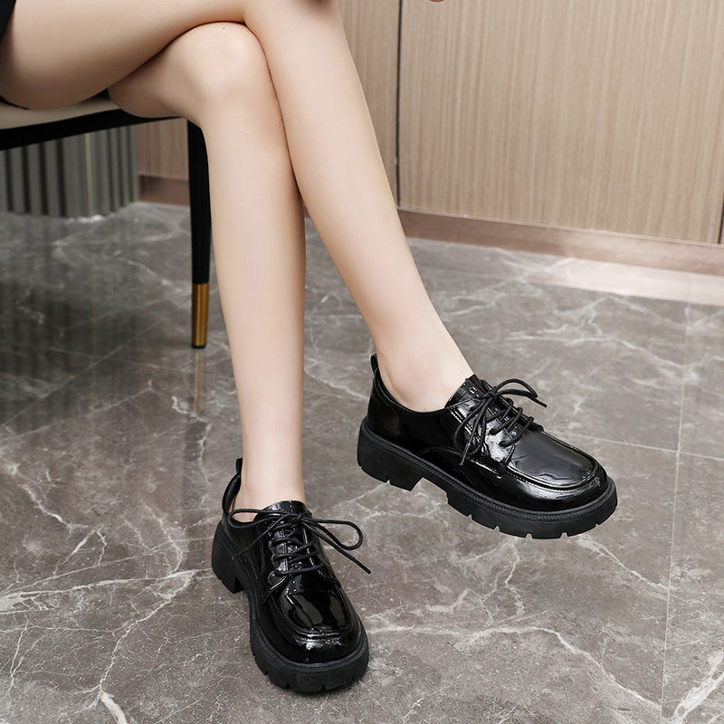Damen Modische Plateau Schnürschuhe R&B