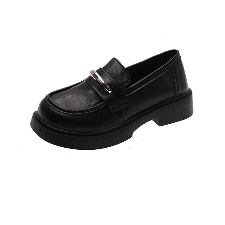 Damen modische Chunky Slipper mit eleganter Schnallenverzierung R&B