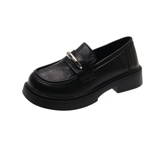 Damen modische Chunky Slipper mit eleganter Schnallenverzierung R&B