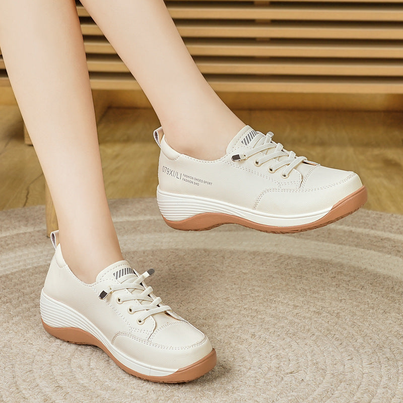 Damen Bequeme Freizeit-Sneaker mit stoßdämpfender Sohle R&B