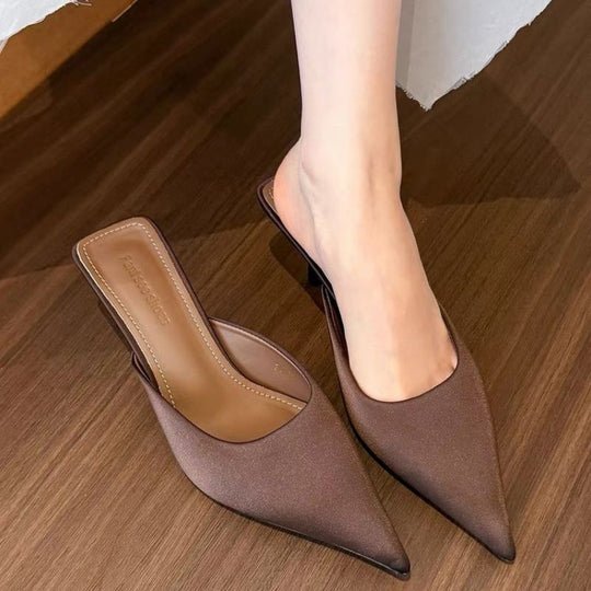 Damen Slingback-Pumps mit elegantem Leopardenmuster R&B