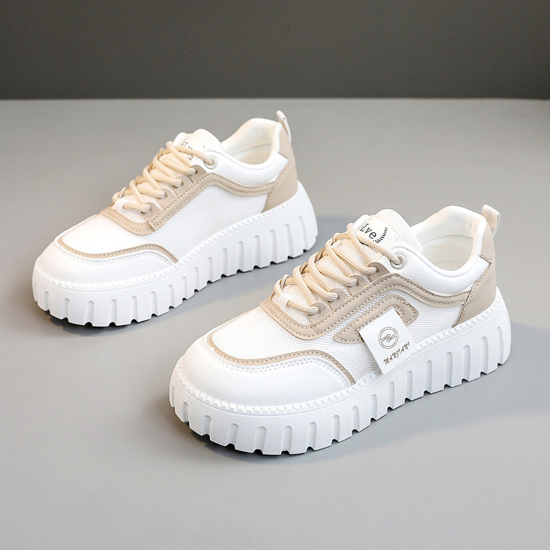 Damen Sportliche Chunky Sneakers mit rutschfester Profilsohle und atmungsaktivem Obermaterial R&B