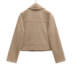 Damen modische Kurzjacke R&B