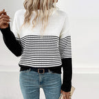 R&B | Gestreifter Strickpullover Für Bequeme Outfits