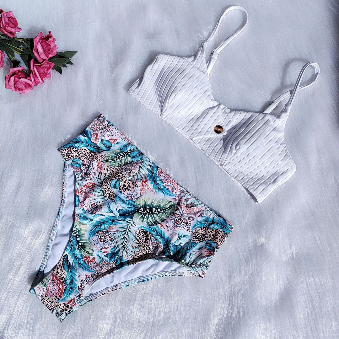Damen Bikini-Set mit floralem Design und modischem Schnitt R&B