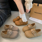 Damen Clogs mit verstellbarer Schnalle und weichem Innenfutter R&B