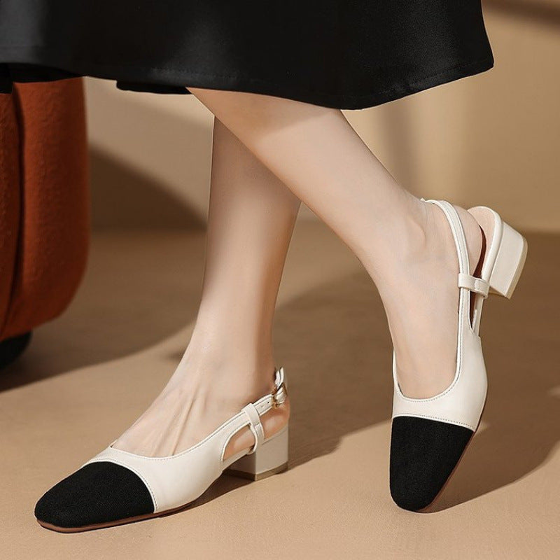 Damen Slingback-Pumps mit eleganter Absatzhöhe und modischem Design R&B