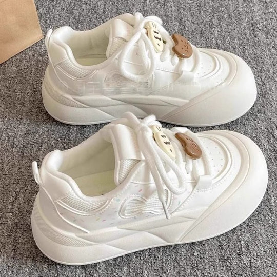 Damen Sneakers mit verspieltem tierischem Dekor und komfortabler Sohle R&B