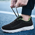 Damen Sportliche Knit Sneakers mit dämpfender Sohle