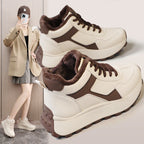 Damen High-Top Sneakers mit flauschigem Innenfutter und rutschfester Sohle R&B
