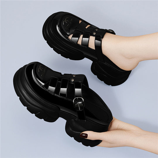 Damen Modische Clogs mit innovativem Dämpfungssystem und verstellbarem Riemen R&B